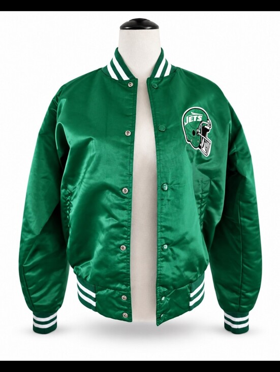 Chalk Line Other - Vintage New York Jets Satin Varsity Jackets Mens L Chalk Line USA NFL
